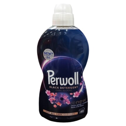 Detergent lichid pentru rufe Perwoll Renew Dark Bloom, 40 spalari, 2000 ml