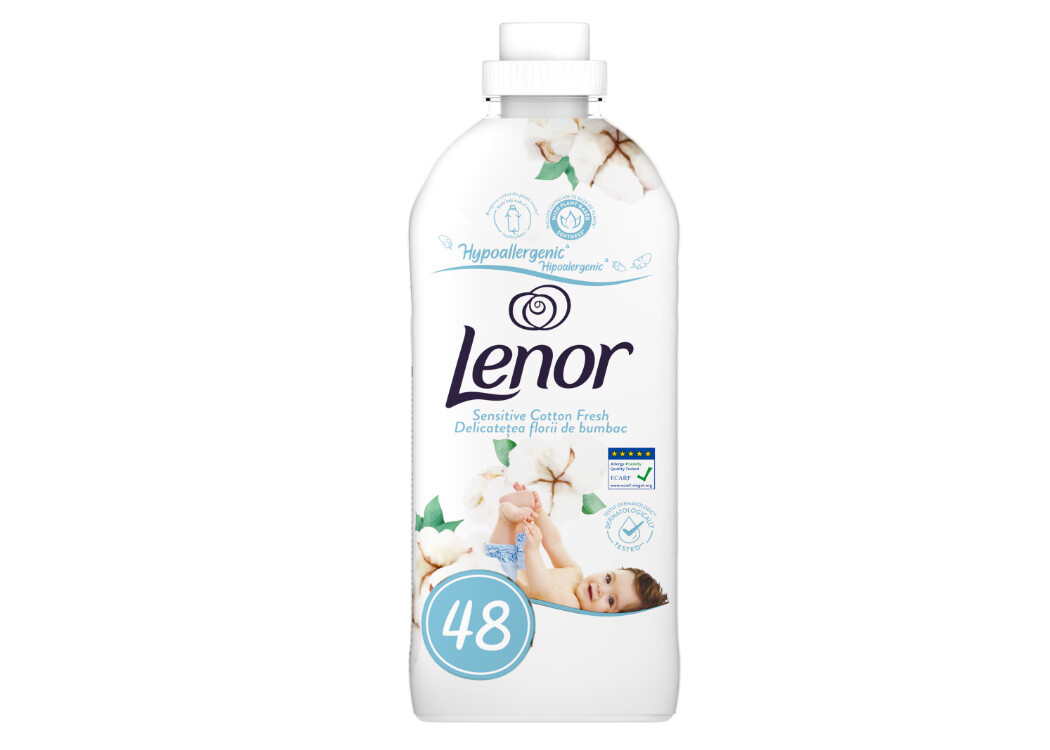 Balsam de rufe Lenor Sensitive 1.2L 48 spalari Balsam de rufe Lenor Sensitive 1.2L 48 spalari