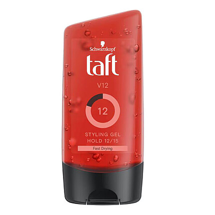 Gel de par Taft Looks V12, fixare xtrem de puternica, uscare rapida, 150 ml