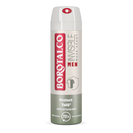Deodorant Spray Borotalco Men Invisible 150 ml