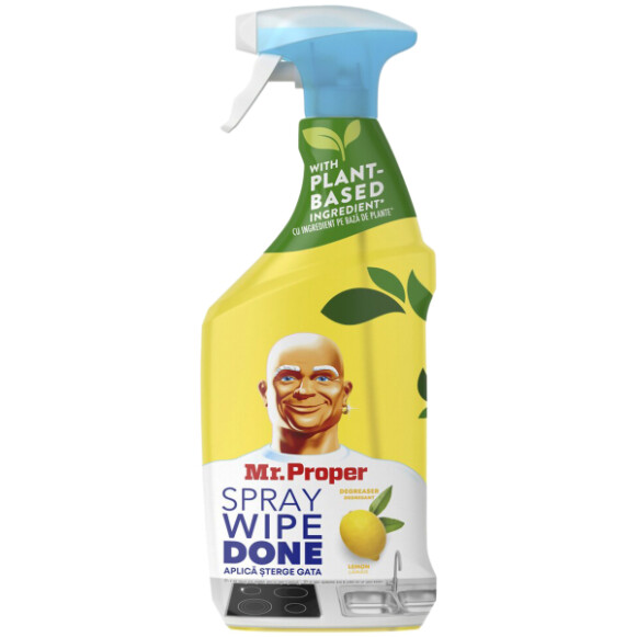 Detergent universal spray multisuprafete Mr. Proper Lemon, 800 ml