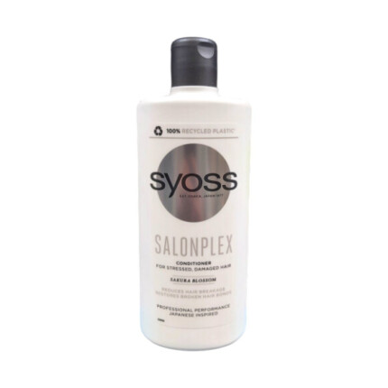 Balsam Syoss Salonplex pentru par stresat si deteriorat 440 ml