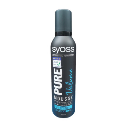 Spuma modelatoare Syoss Pure Volume pentru volum aerisit de lunga durata 250 ml