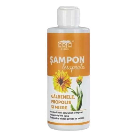 Z-5320 CETA Sampon Terapeutic cu Galbenele Propolis si Miere 200ml