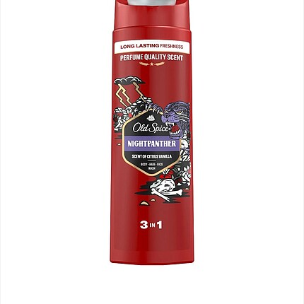 Gel de dus si sampon Old Spice Night Panther, 400 ml
