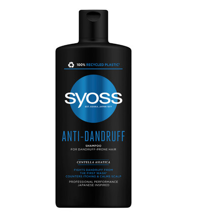 Sampon Syoss anti-dandruff, pentru par predispus la matreata, 440 ml
