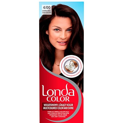 Vopsea de par permanenta Londa 4/00 Saten inchis 110ml