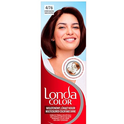 Vopsea de par permanenta Londa 4/76 Castaniu inchis 110ml