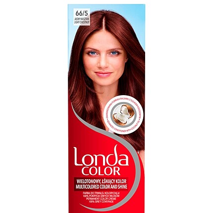 Vopsea de par permanenta Londa 66/5 Castaniu deschis 110ml