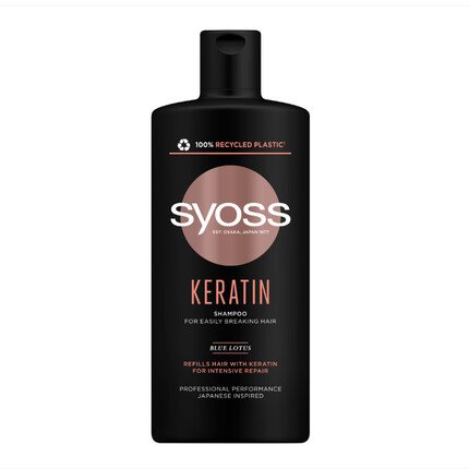 Sampon Syoss Keratin Hair Perfection pentru par uscat