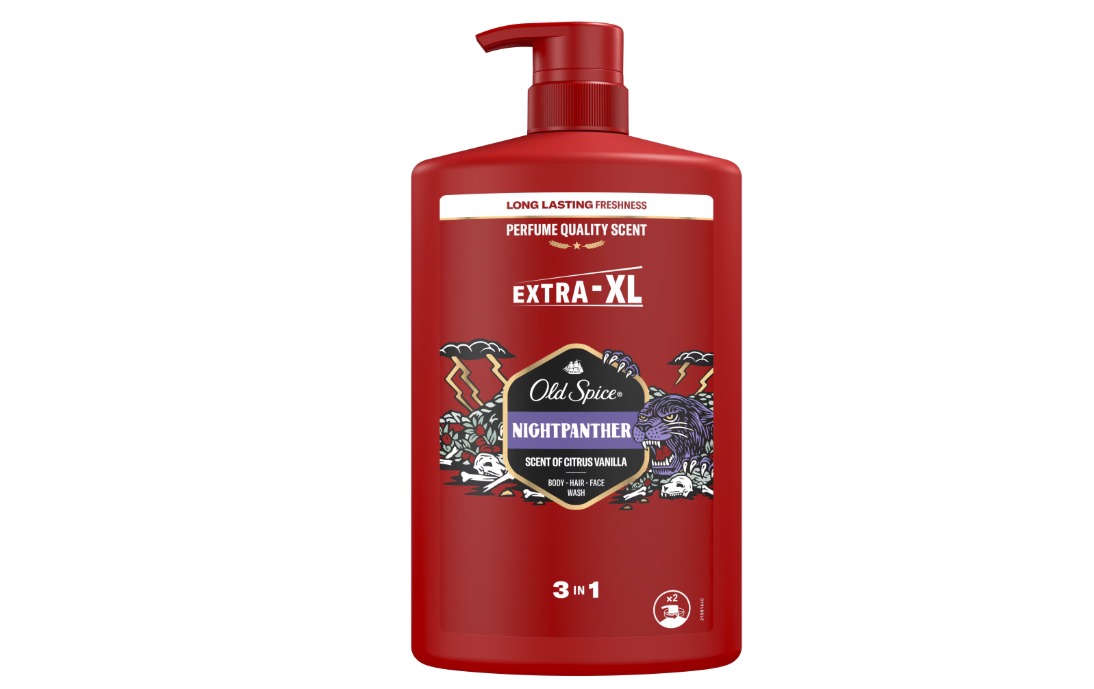 nightpant Gel de dus si sampon 3 in 1 Old Spice Nightpanther