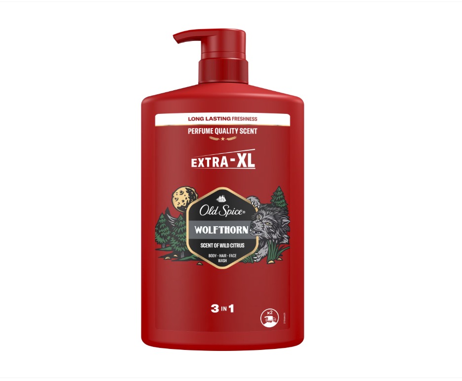 wolf Gel de dus si sampon 3 in 1 Old Spice Wolfthorn
