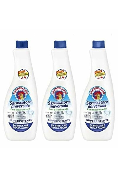 1_org_zoom-106.jpg chante clair Pack Of 3 X Universal Degreaser Refill With Bicarbonate, Chanteclair Sgrassatore, 600 ml Solution - imagine 1