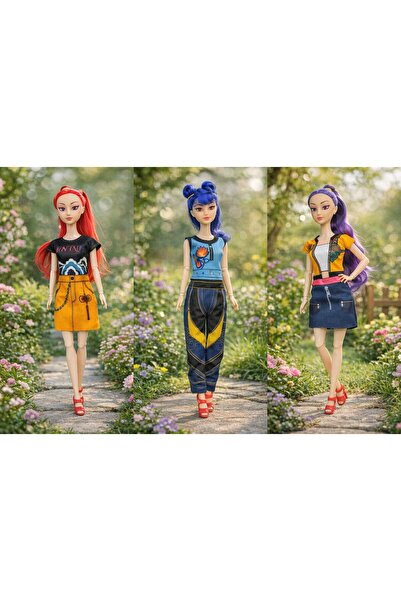 1_org_zoom-120.jpg K-POP KPOP DEMON HUNTERS FASHION HAPPY DOLL HUNTRIX DEMON HUNTERS 3 PACK ZOEI MIRA RUMI DOLLS - imagine 1
