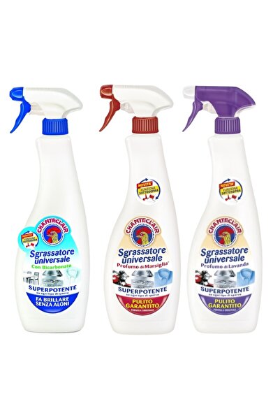 1_org_zoom-134.jpg chante clair Set 3 x Chanteclair Universal Degreasing Detergent with Bicarbonate, Marseille, Lavender 600 ml - imagine 1
