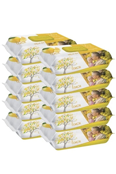 1_org_zoom-196.jpg Promo Pack 10 X Lemon Wet Wipes 120pcs - imagine 1