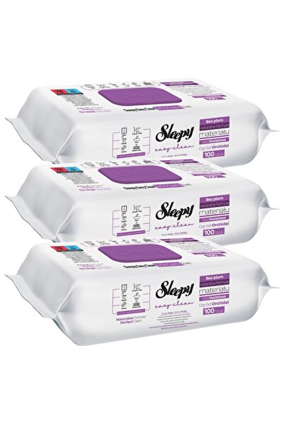 1_org_zoom-200.jpg Easy Clean Multi-Surface Wet Wipes, Orchid Garden 3 X 100 Pcs - imagine 1