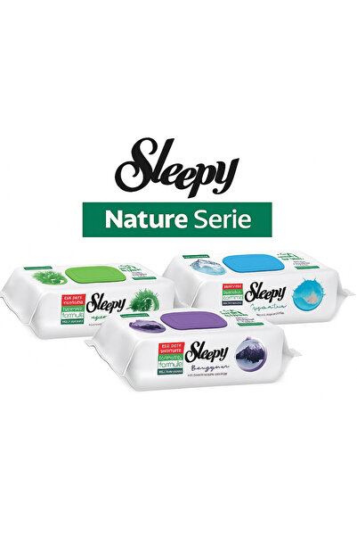 1_org_zoom-225.jpg Pack of 3 x Antibacterial Wet Wipes Sleepy, Ocean, Pine, Mountain Breeze, 100 pcs/set - imagine 1