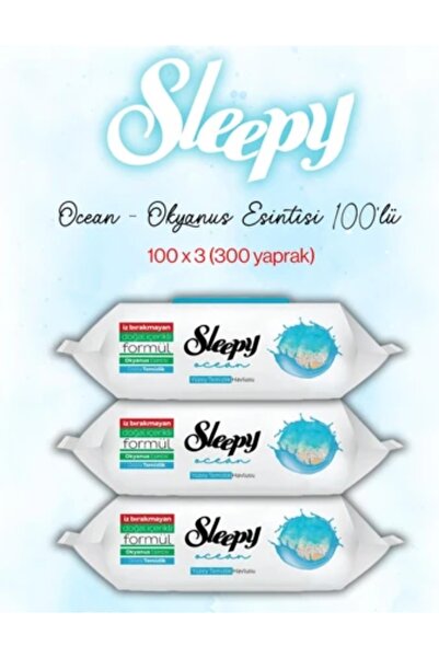 1_org_zoom-227.jpg Set 3 X Nature, multi-surface baking soda wet wipes, Ocean 100 pcs, 300 pcs - imagine 1