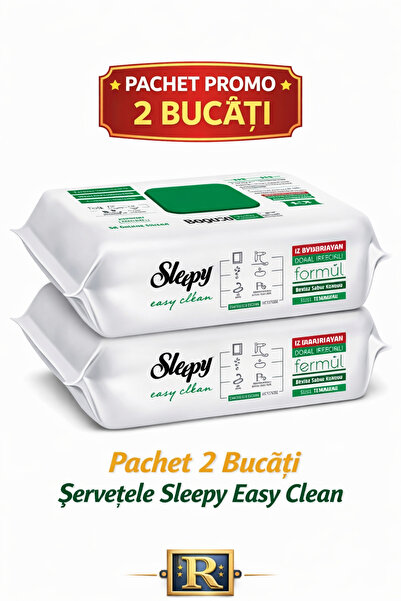 1_org_zoom-240.jpg Pack of 2 x Easy Clean Wet Wipes Baking Soda & Vinegar with White Soap, 100 Pcs/Set - imagine 1