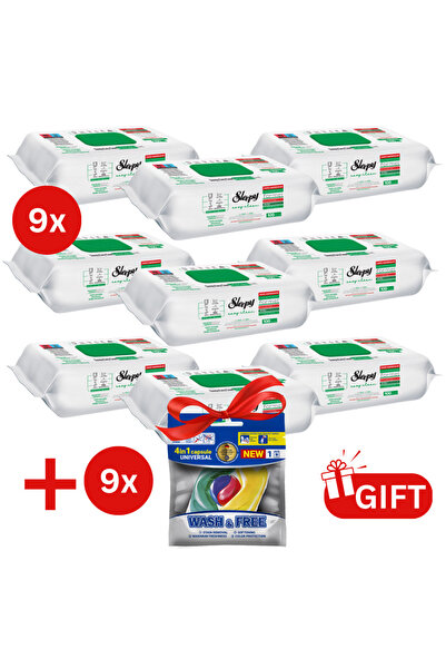 1_org_zoom-255.jpg PACHET PROMO: 9× Șervețele White Soap Additive 100 buc + 9× Capsule rufe Wash & Free 4in1 - imagine 1