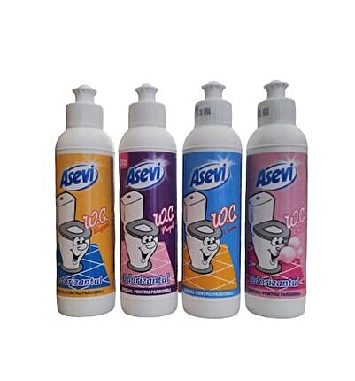 Pons Pachet 4 x Deo Wc 24h, Asevi, Pons Classic, Elegant, Purple, Chicle, 4 x 200 ml