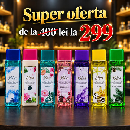 Set 7 Parfumuri de Rufe Kifra Concentrate